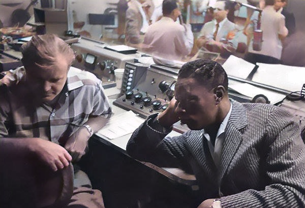 Bill Putnam with Nat King Cole